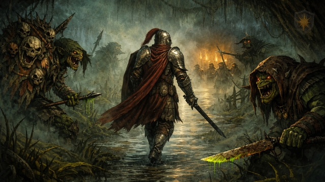 Spearhead: Orruk Warclans Swampskulka Gang Overview