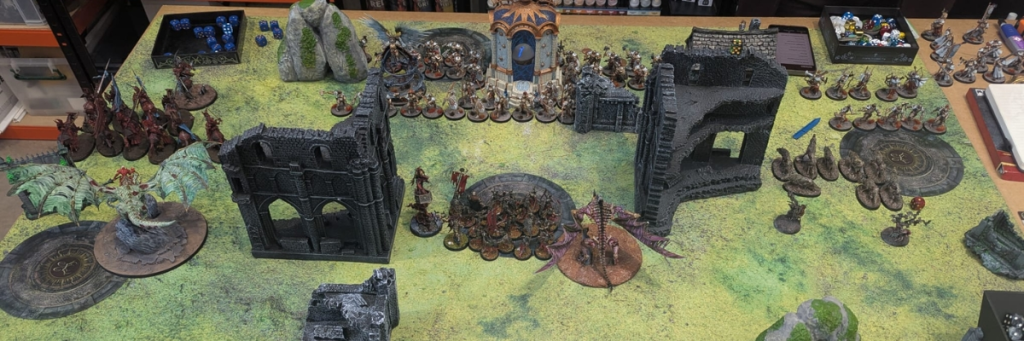 AOS soulblight 2000 points game vs stormcast eternals