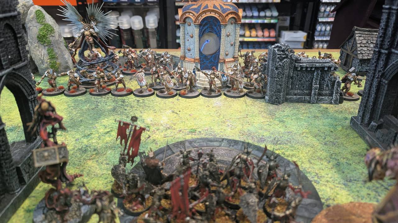 Barrow Guard seizing the centre