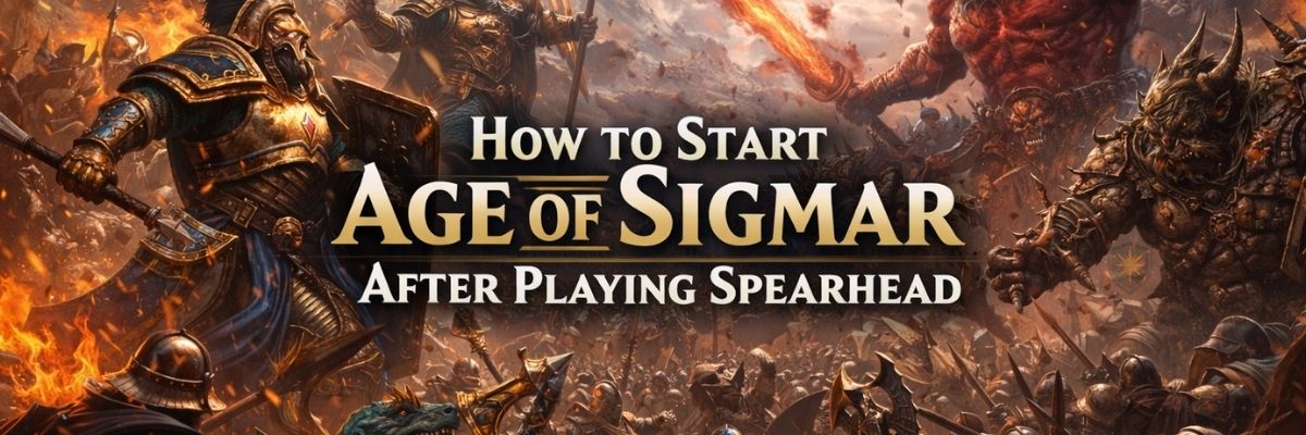 How to Start Age of Sigmar After Playing Spearhead